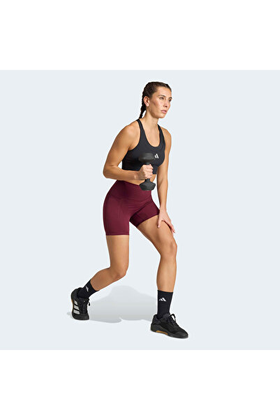 adidas W 3Ss Sculpt S Women's Burgundy Tights Hz0870