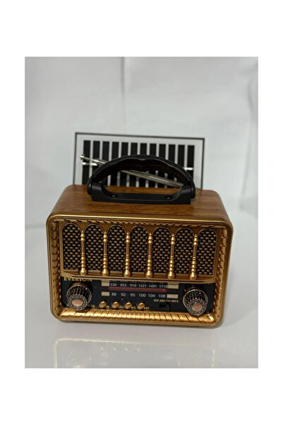 ataşbey Rt-707 Solar Güneş Enerjili Nostalji Bluetooth/USB/Sd/ Radyo Mp3 Play...