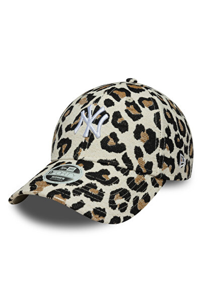 NEW ERA 60771750 WMNS LEOPARD MIDI 9FORTY N Bej Kadın Şapka