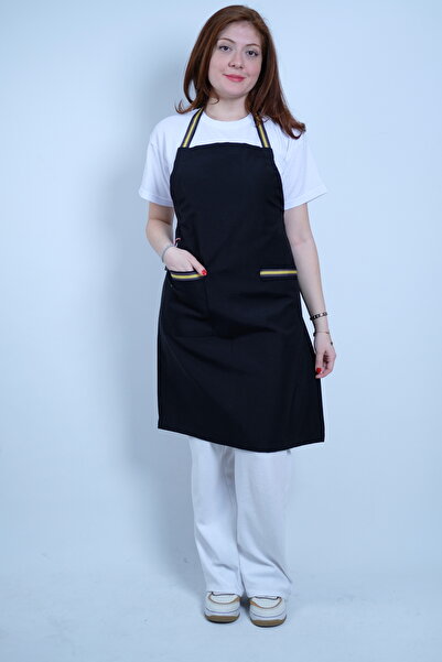 HHOPES Boyun Askılı Ayarlanabilir Klasik Model Mutfak Şef Barista Hobi Önlük