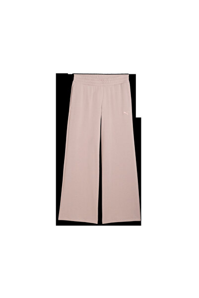 Puma Women's Pink Ess Wide Leg Pant Sweatpants 691703-89
