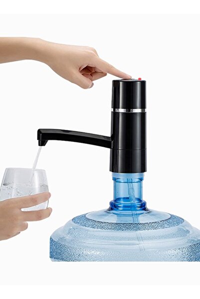 ET-LIFE Rechargeable Electric Automatic Water Pump Dispenser Q2 Black