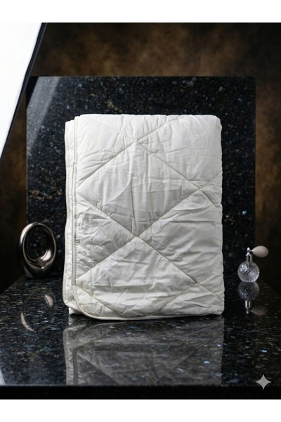 DURUCLASS Lamirahome Double Cotton Filled Quilt 195*215 Double Size - Natural...