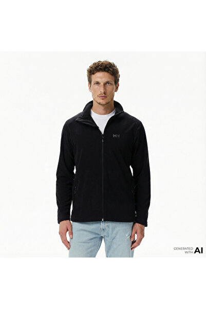 Helly Hansen Fullzip Polar Erkek Siyah Ceket