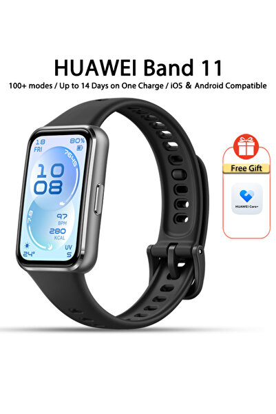Huawei Band 11 Smart Watch Aluminum alloy case, Up to 14-day Battery Life, iO...