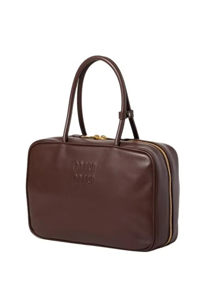 MIABOO Leather Beau Bag Shoulder Crossbody Top-handle Tote Bag Big