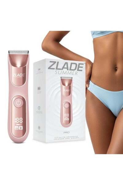 ZLADE ماكينة تشذيب البكيني الصيفية الاحترافية المقاومة للماء بمعيار IPX7 للنساء