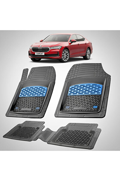 TEAMCAR Covorase Skoda Superb IV Compatibile Liftback 2024-Prezent | Blue