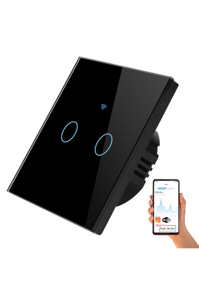 VisionHub Comutator tactil inteligent, fără fir, VisionHub®, Wi-Fi, 2 canale,...