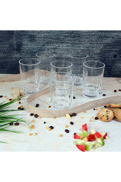 ROYALFORD 6 pcs Glass Tumbler Set 266 ml- RF 1385