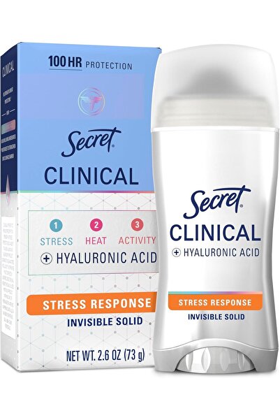 Secret مزيل عرق مضاد للتعرق بقوة طبية للنساء، برائحة مقاومة للتوتر، 2.6 أونصة