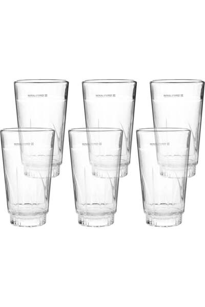 ROYALFORD 6 pcs Glass Tumbler Set 355 ml- RF 2654