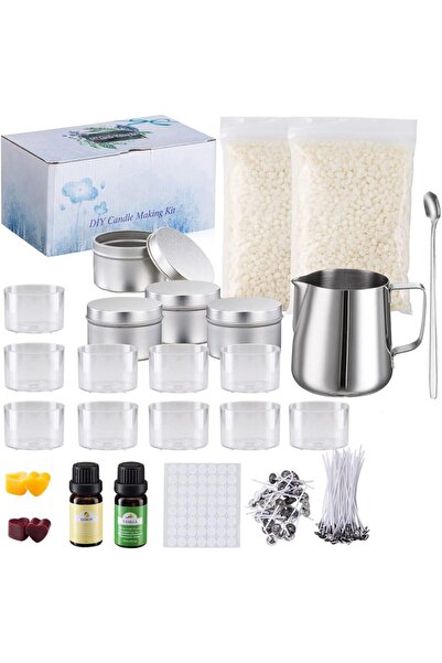 Arabest Candle Making Kit with Melting Cup, DIY Scented Candle Supplies for H...