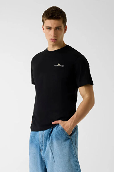Guess Men's Gj Regular Fit T-Shirt - Black