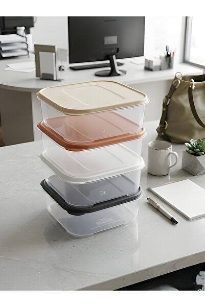 cook&kitchen حاوية تخزين كاريير 4 قطع 2.2 لتر