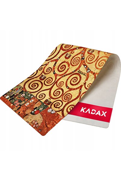 KADAX Napron decorativ din fetru, cu imprimeu, 95x33cm