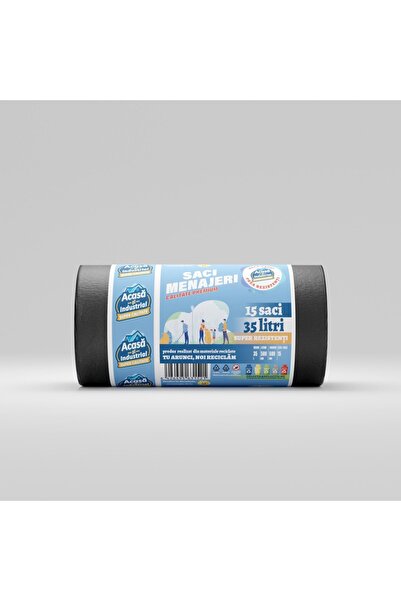 sanitayakı Must-Have Super Strong Garbage Bags – Bulk Sets 20L, 35L, 60L, 120...