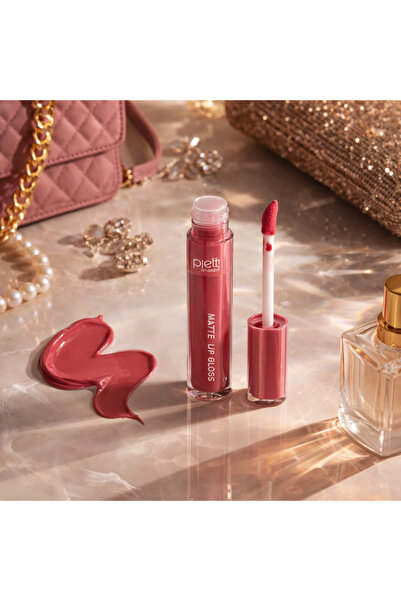 ŞIK VE MUTLU Lipstick Premium İ Silk Tone Li̇b Gloss
