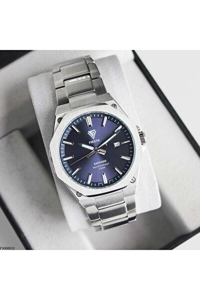 Fiesta Fs000032 Men's Wristwatch with Steel Strap