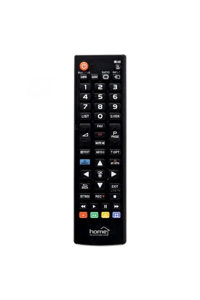 Home Telecomandă TV compatibilă LG, precodificată, neagră,