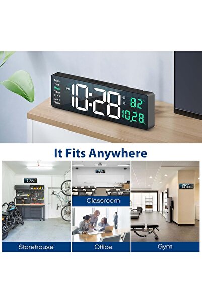 Generic digital wall clock