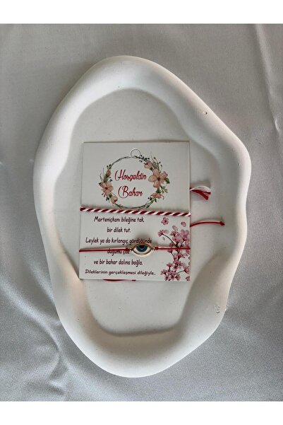 Butik Marteniçka Spring Bracelet with Eye Figure for Wishes and Luck