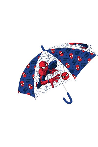 Disney Automatic Umbrella, Spider Man, Navy Blue, 60cm