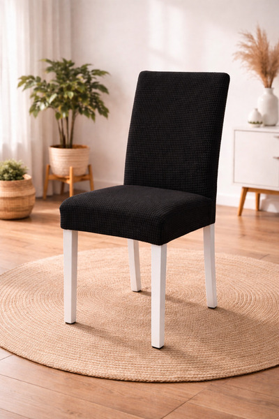 ELHAS Lycra Pcs Fabric Pitikare Patterned Chair Covers, Elastic, Stretchy Pcs...