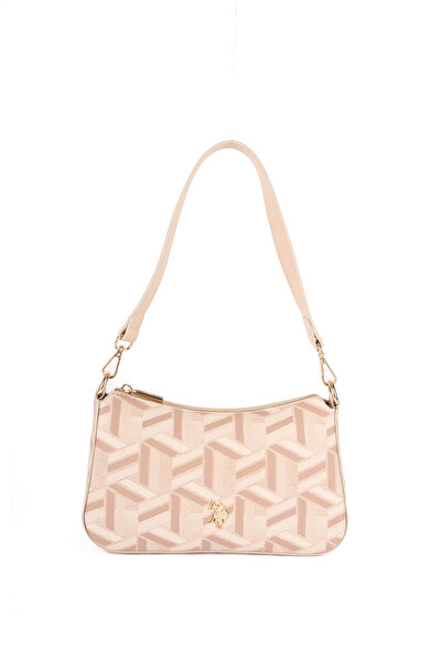 U.S. Polo Assn. K.Bej-K.Bej Women Shoulder Bag Us26123