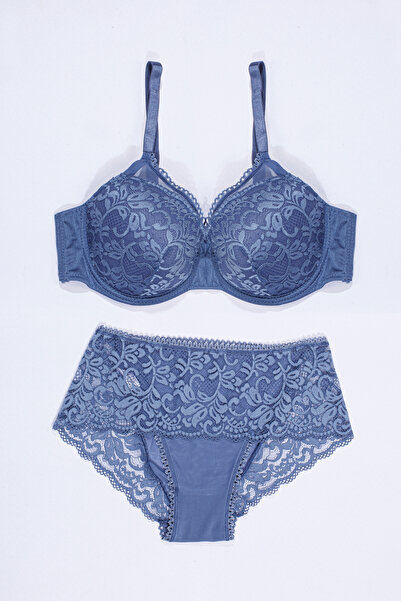 TILSIM UNDERWEAR مجموعة حمالات صدر بدون حشوة من B Kap مكونة من دانتيل قطع 410