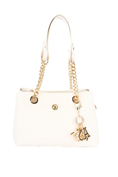 U.S. Polo Assn. White Woman Shoulder Bag Us26156