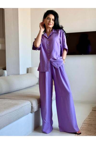 RAMONA BADESCU EXCLUSIVE Costum elegant – Vâscoză și poliamidă, fluid și conf...