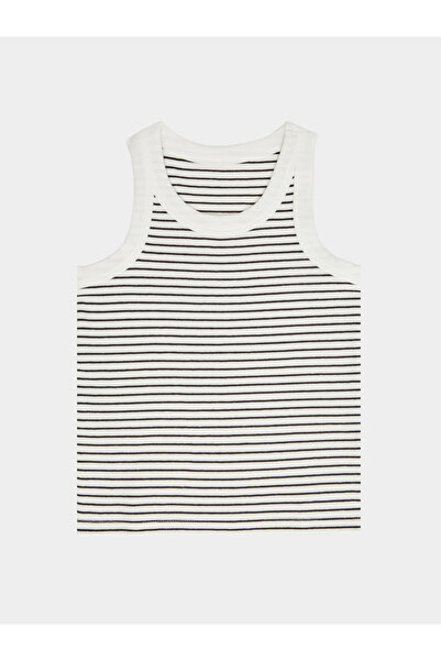 Styli سترة قطن مخطط للبنات