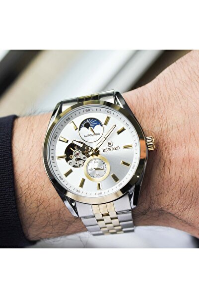 Reward Rwa147675 Steel Cord Automatic Men's Wristwatch