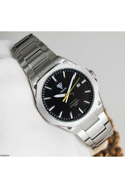 Fiesta Fs000034 Men's Wristwatch with Steel Strap