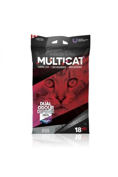Canada Litter رمل قطط كندي متعدد القطط 18 كجم بدون رائحة