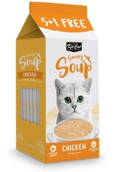 Kit Cat Savoury Soup Chicken 300g ( 6 X 50g )
