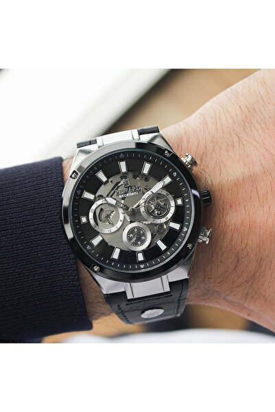 Reward Rwa147311 Leather Men's Wristwatch with Strap