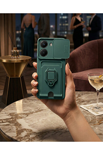 TechTrove Poco X7 Pro İçin Uyumlu Boyun Askılı Yüzüklü Stand Olabilen Telefon...