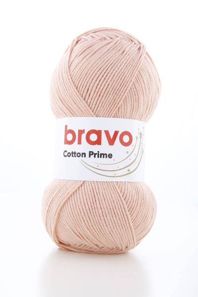 Bravo Cotton Prime Koyu Ten 33 bumbac acrilic Fir de tricotat 100gr 330m