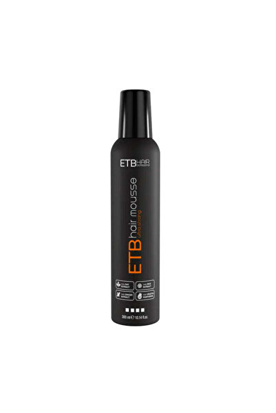 ETB HAIR Spumă Profesională de Păr cu Fixare Puternică 300 ml