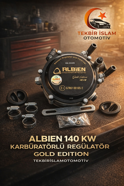 ALBİEN - 140KW - KARBÜRATÖRLÜ - REGÜLATÖR - GOLD - EDITION - TEKBIRISLAMOTOMOTIV