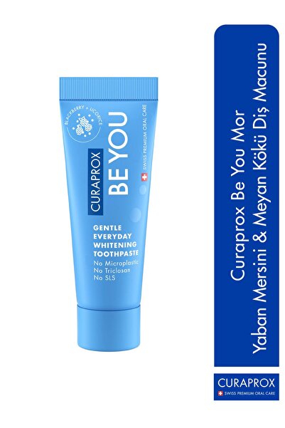Curaprox Be You Mor / Yaban Mersini&Meyan Kökü Diş Macunu 10ml