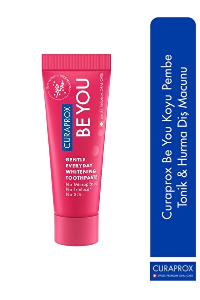 Curaprox Be You Koyu Pembe / Tonik&Hurma Diş Macunu 10ml