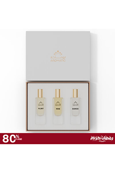 AROMATIC Elegant Perfume Collection - Flirt - Hug - Lady