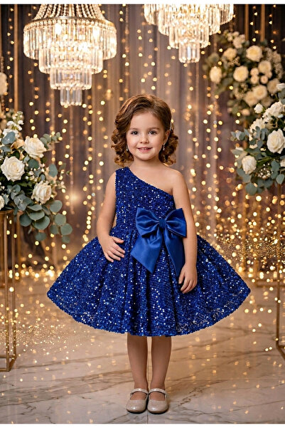 Luneria Dress Işıltı kız çocuk abiye mezuniyet elbisesi