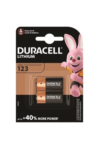 Duracell 123 батерии, Duracell, DL, 2 броя