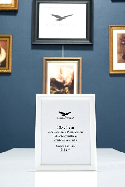 Raven Art Studio Pergamon 18X24 cm White Picture Photo Document Poster Docume...