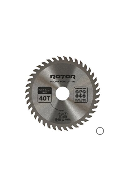 Rotor Δίσκος κοπής ξύλου 125*22.23 40 δόντια
