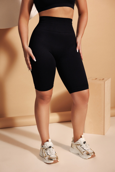 BALDINI Colanti scurti push-up cu textura rib TRACKS RIB SHAPE